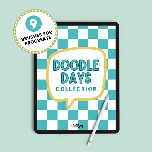 Doodle Days Collection | Brushes for Procreate