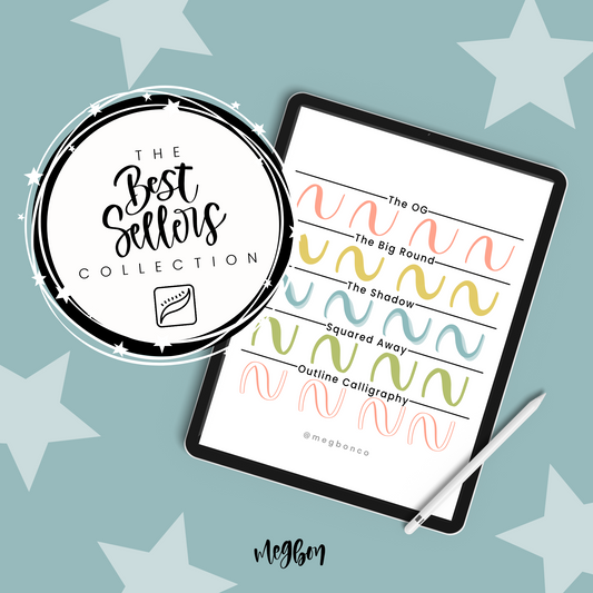 ☆Best Sellers Collection☆ | Brushes for Procreate