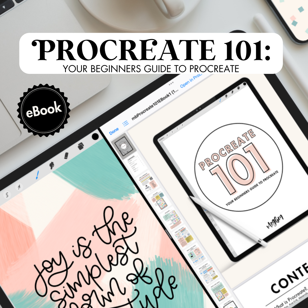 Procreate 101: Your Beginners Guide to Procreate | PDF – MEG BON LLC