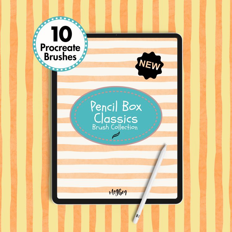 Pencil Box Classics | Brushes for Procreate